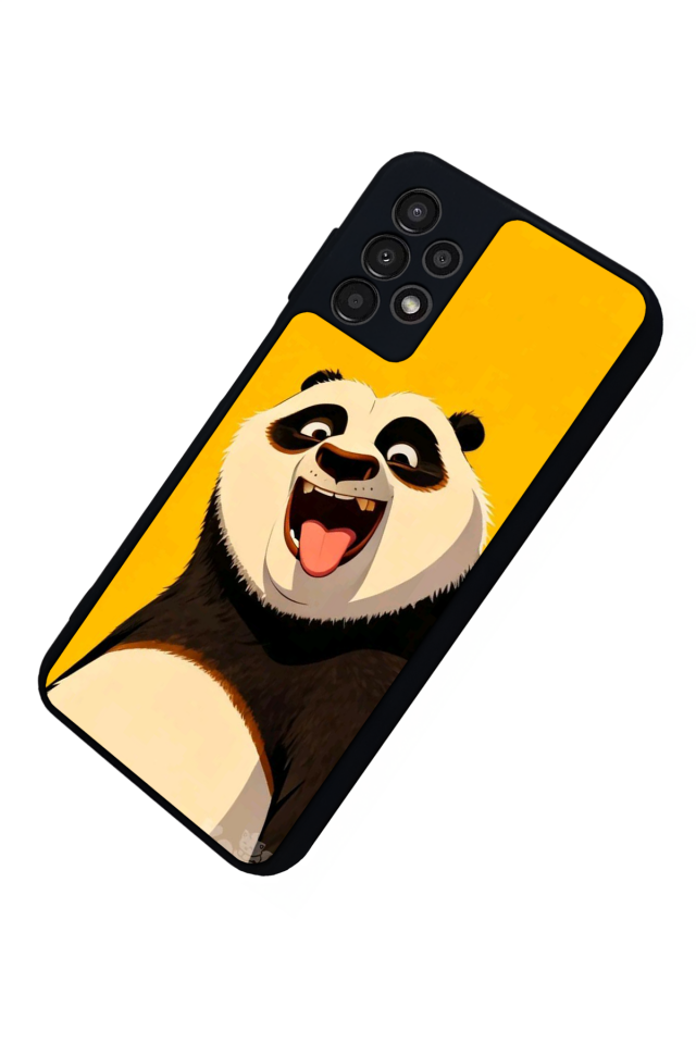 Samsung Galaxy A23 Uyumlu Kung Fu Panda Tasarımlı Glossy Premium Kılıf