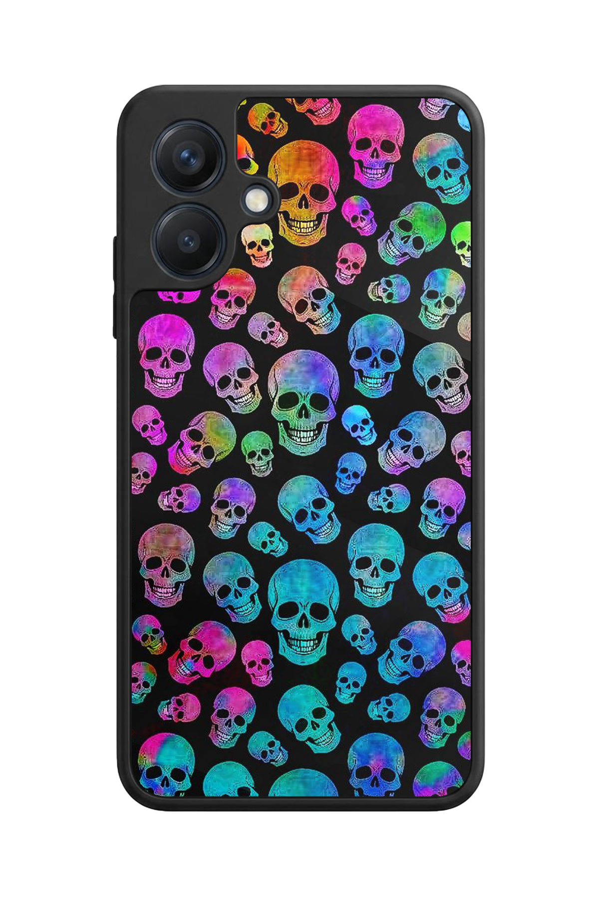 Samsung Galaxy A07 Uyumlu KuruKafa Tasarımlı Glossy Premium Kılıf