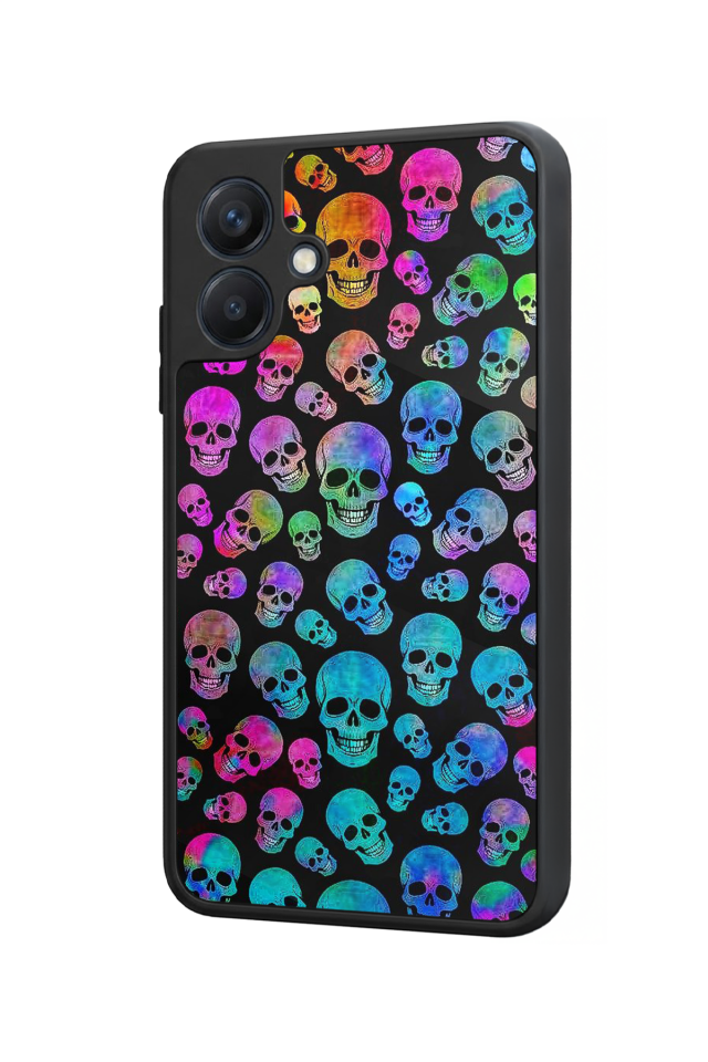 Samsung Galaxy A07 Uyumlu KuruKafa Tasarımlı Glossy Premium Kılıf