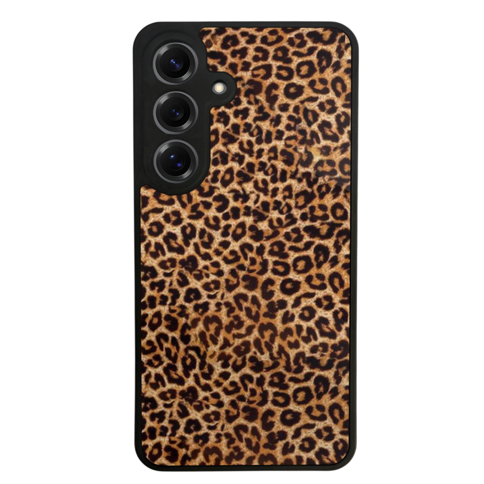 Samsung Galaxy S25 Uyumlu Leopar Tasarımlı Glossy Premium Kılıf