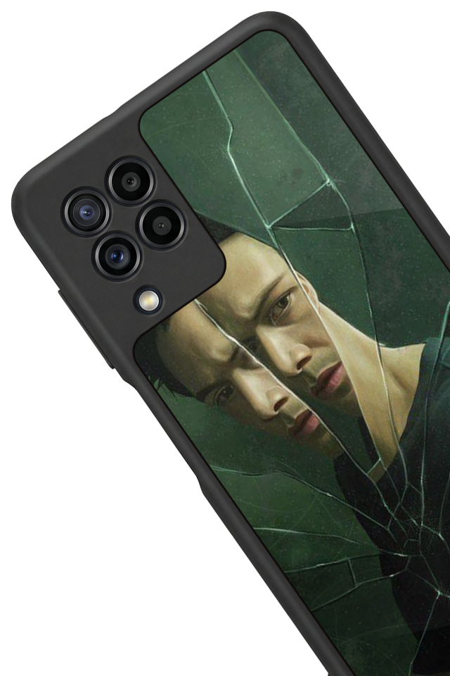 Samsung Galaxy M32 Uyumlu MatriSamsung Galaxy M32 Tasarımlı Glossy Premium Kılıf