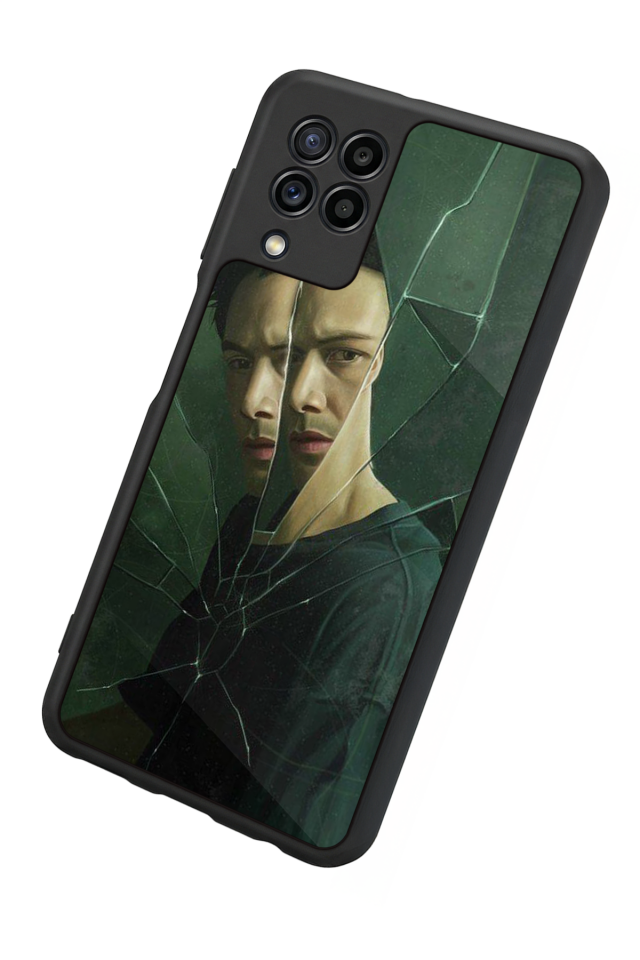 Samsung Galaxy M32 Uyumlu MatriSamsung Galaxy M32 Tasarımlı Glossy Premium Kılıf