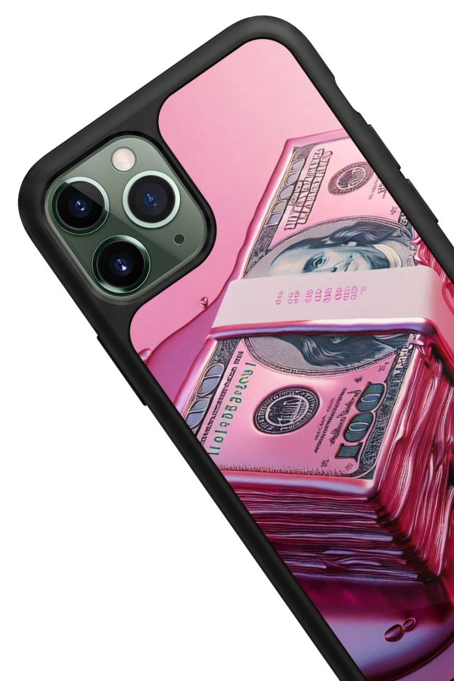 iPhone 11 Pro Uyumlu Money Para Tasarımlı Glossy Premium Kılıf