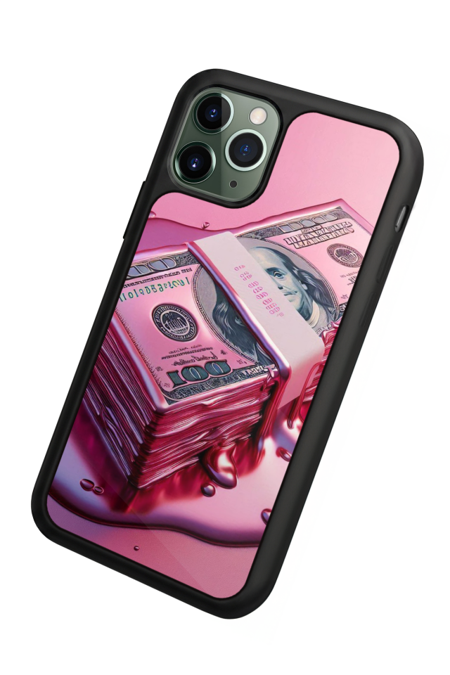 iPhone 11 Pro Uyumlu Money Para Tasarımlı Glossy Premium Kılıf