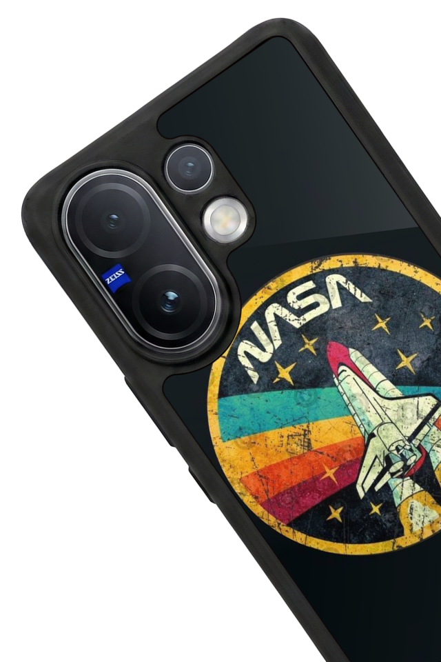 Vivo V60 Uyumlu Nasa Tasarımlı Glossy Premium Kılıf