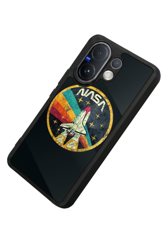 Vivo V60 Uyumlu Nasa Tasarımlı Glossy Premium Kılıf