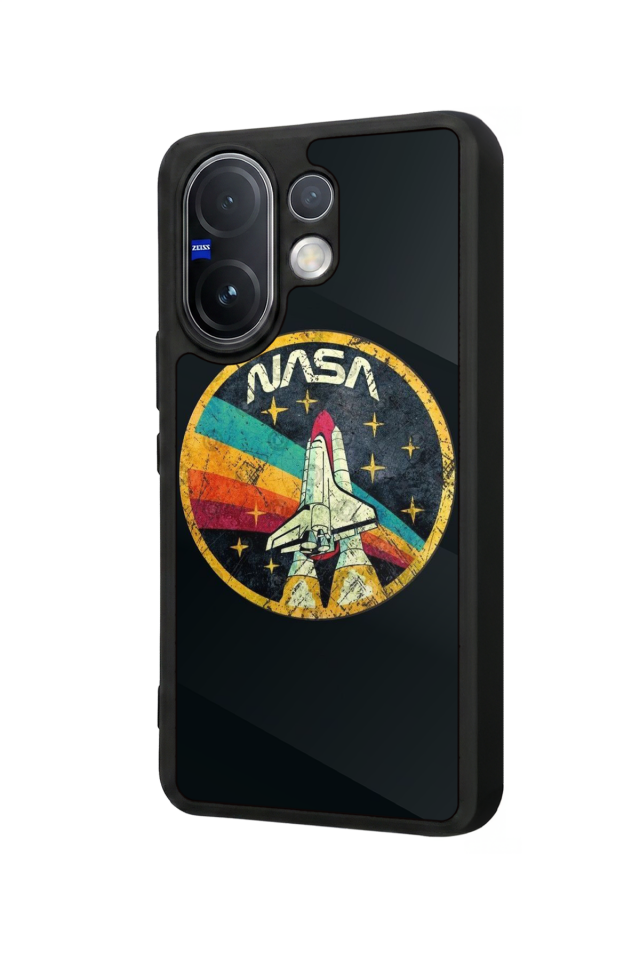 Vivo V60 Uyumlu Nasa Tasarımlı Glossy Premium Kılıf