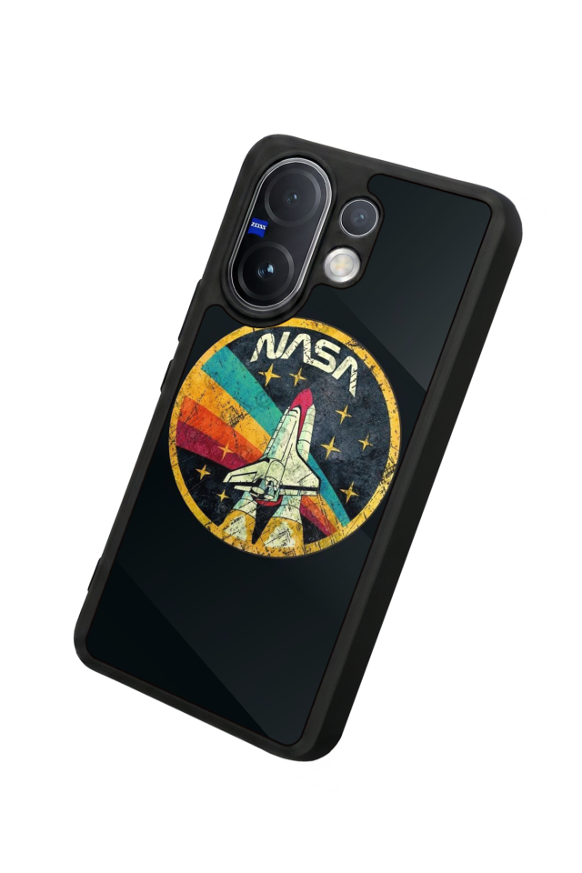 Vivo V60 Uyumlu Nasa Tasarımlı Glossy Premium Kılıf