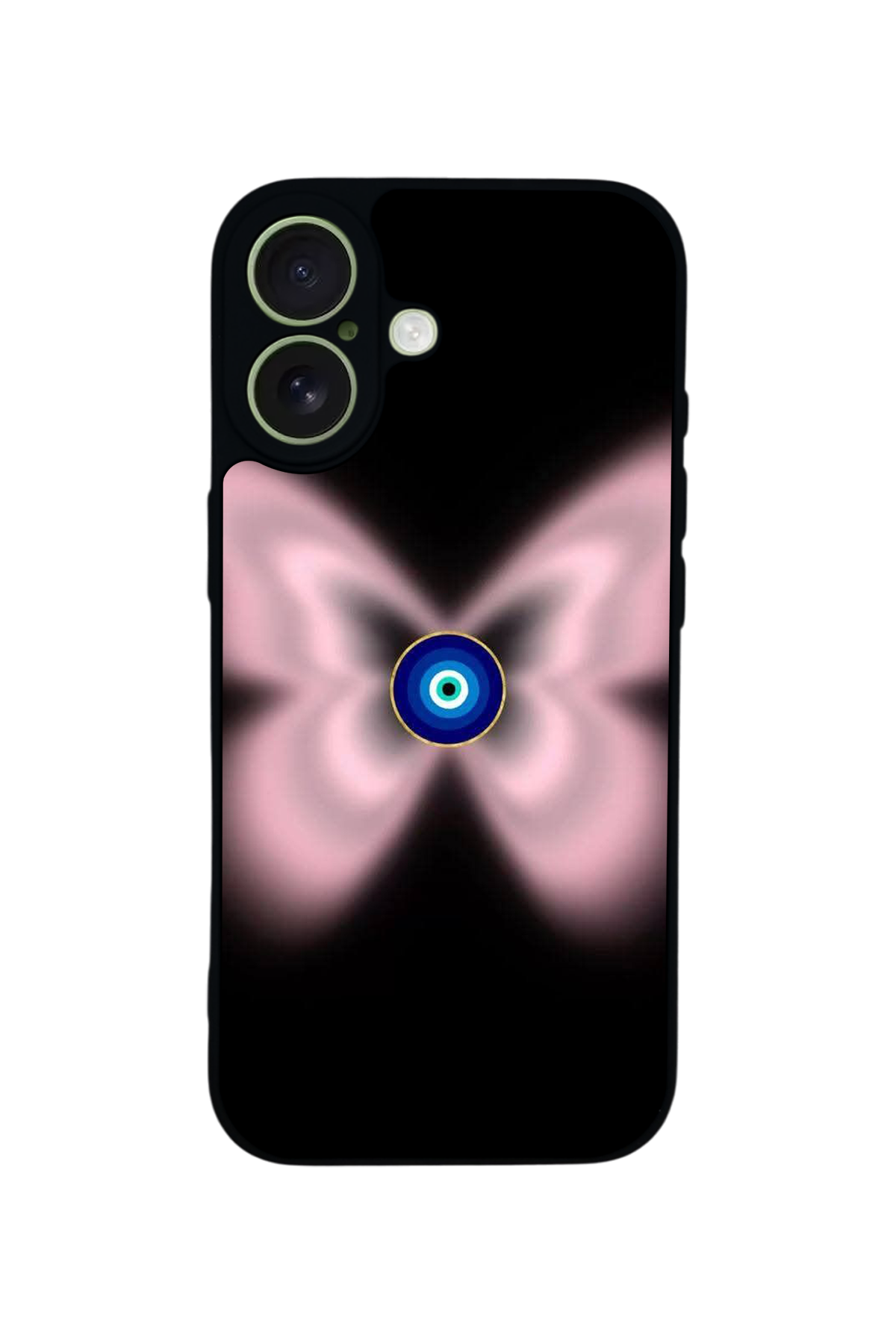 iPhone 17 Uyumlu Nazar Tasarımlı Glossy Premium Kılıf