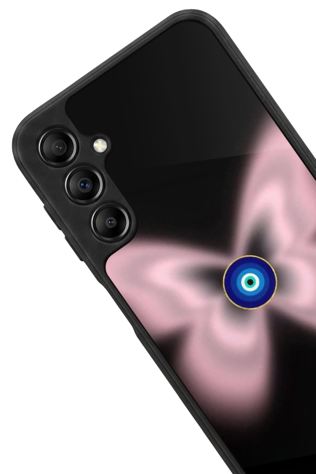 Samsung Galaxy A14 Uyumlu Nazar Tasarımlı Glossy Premium Kılıf