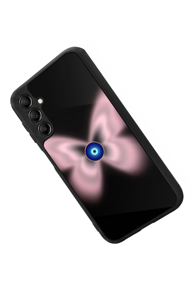 Samsung Galaxy A14 Uyumlu Nazar Tasarımlı Glossy Premium Kılıf