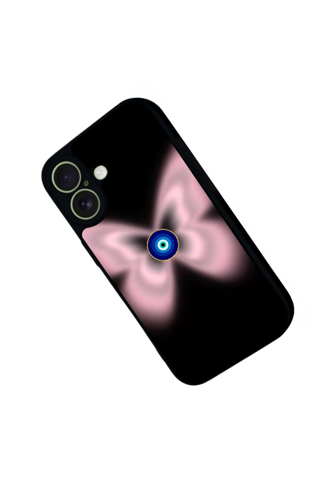iPhone 17 Uyumlu Nazar Tasarımlı Glossy Premium Kılıf