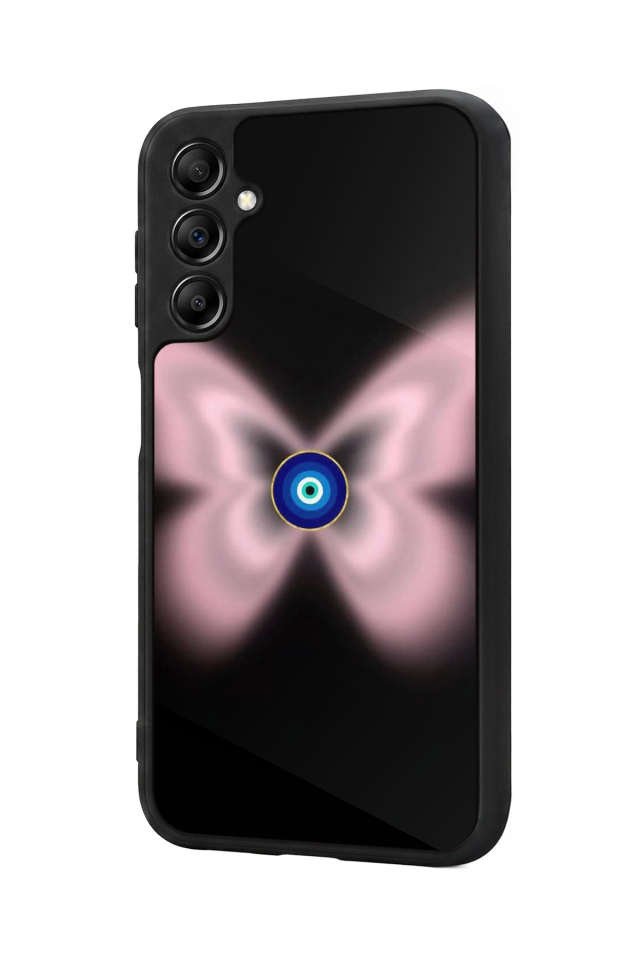 Samsung Galaxy A14 Uyumlu Nazar Tasarımlı Glossy Premium Kılıf