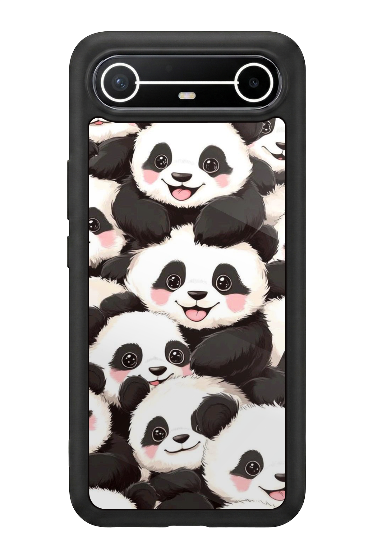 Tecno Spark Slim 5G Uyumlu Panda Tasarımlı Glossy Premium Kılıf