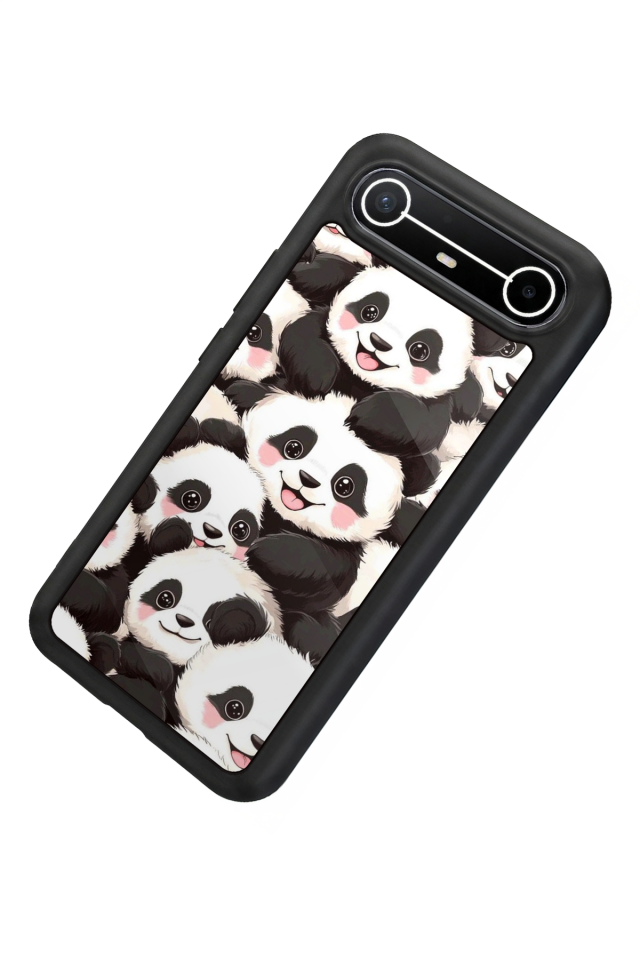 Tecno Spark Slim 5G Uyumlu Panda Tasarımlı Glossy Premium Kılıf