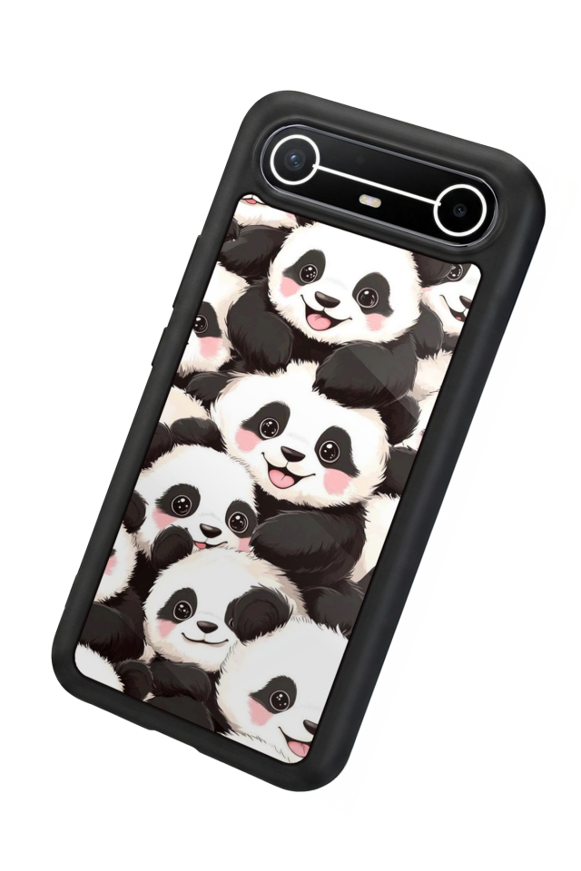 Tecno Spark Slim 5G Uyumlu Panda Tasarımlı Glossy Premium Kılıf