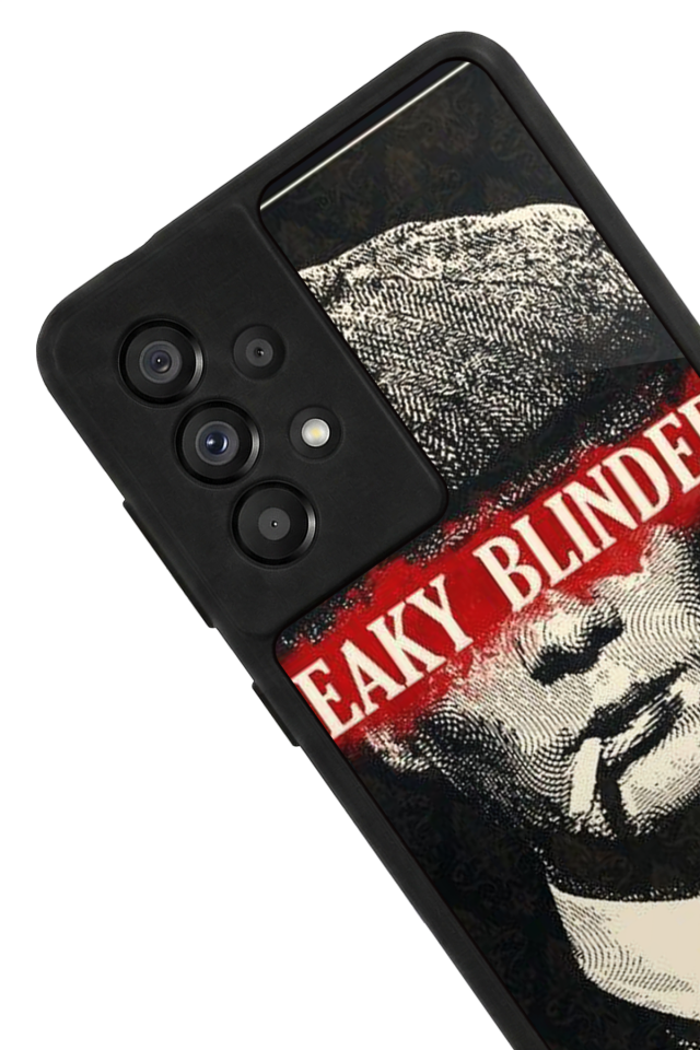 Samsung Galaxy A73 Uyumlu Peaky Blinders Tasarımlı Glossy Premium Kılıf