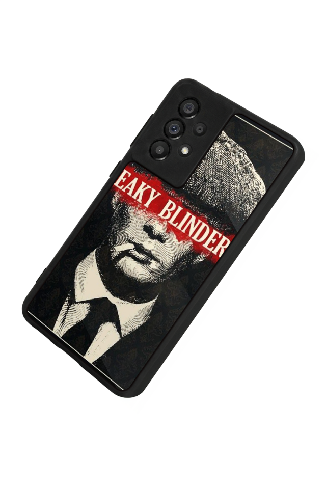 Samsung Galaxy A73 Uyumlu Peaky Blinders Tasarımlı Glossy Premium Kılıf