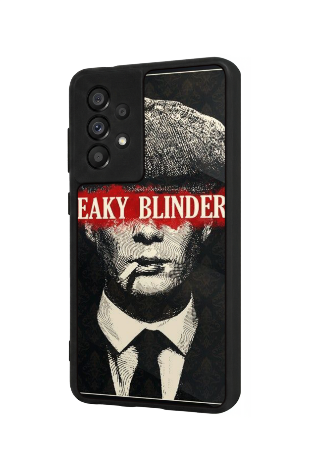 Samsung Galaxy A73 Uyumlu Peaky Blinders Tasarımlı Glossy Premium Kılıf