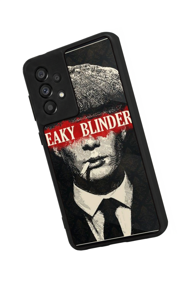 Samsung Galaxy A73 Uyumlu Peaky Blinders Tasarımlı Glossy Premium Kılıf
