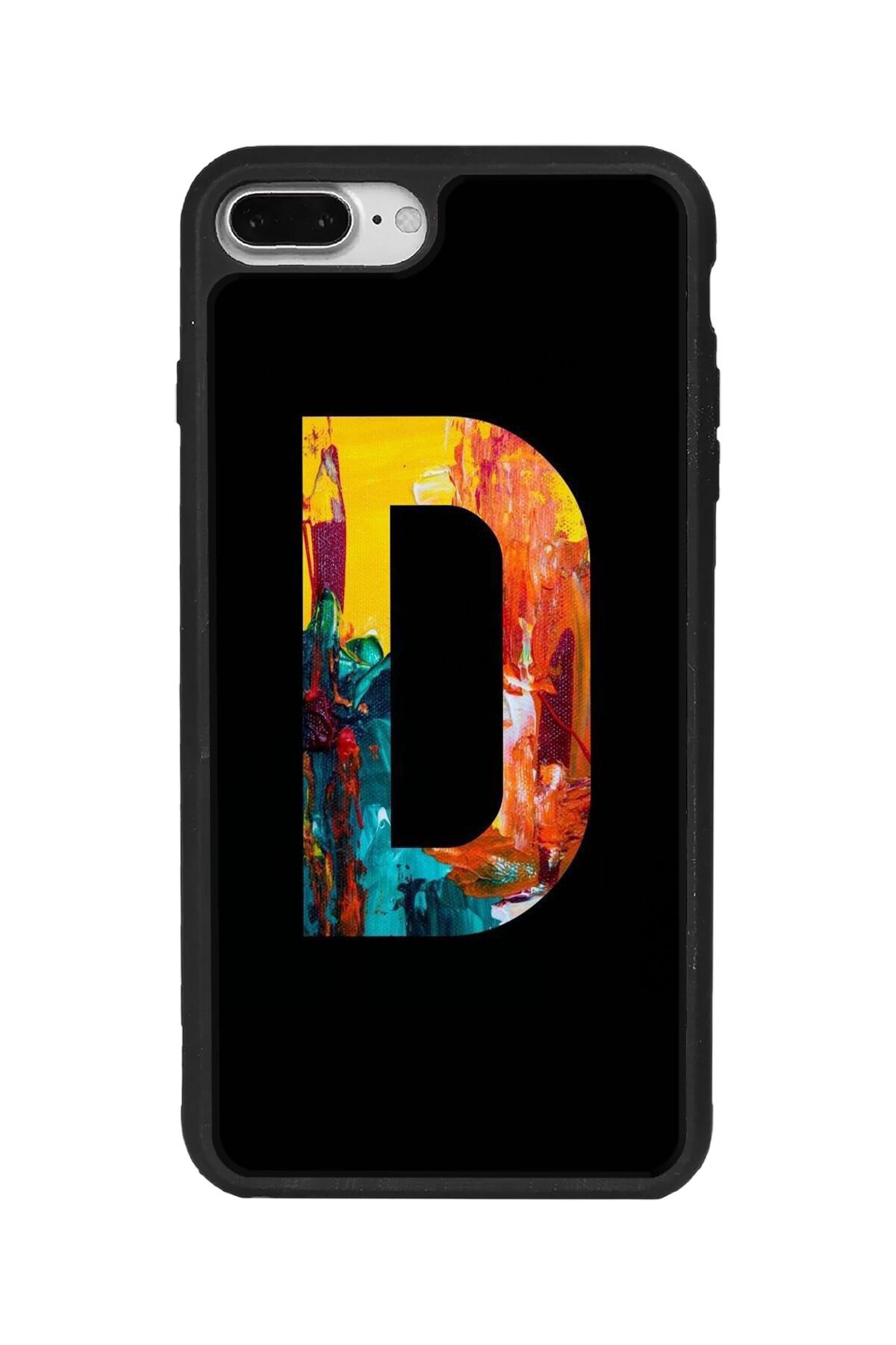 Apple iPhone 7 Plus Siyah Silikon Kılıf Çiziklere ve Darbelere Karşı Koruma