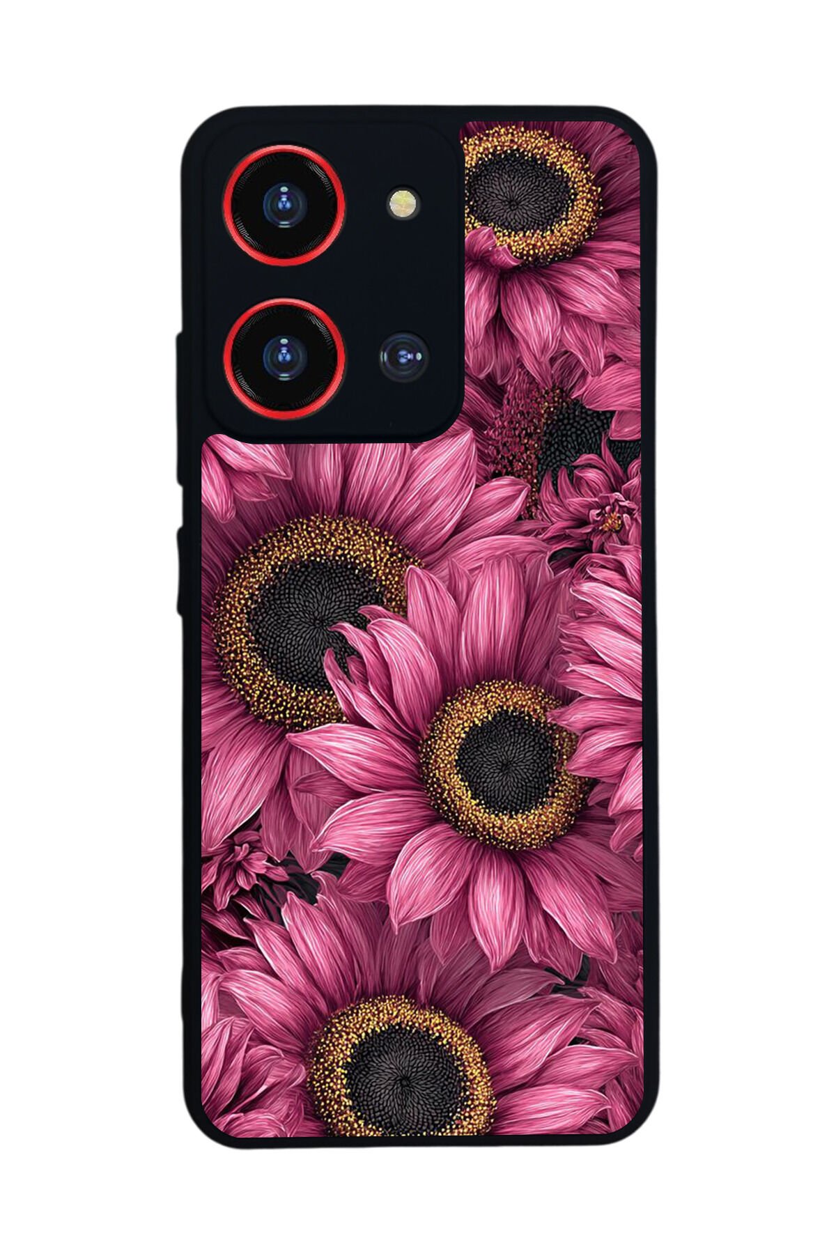 Reeder S19 Max Pro S ZOOM Uyumlu Cicek Tasarımlı Glossy Premium Kılıf