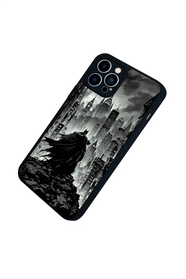 iPhone 12 Pro Max Uyumlu Batman Tasarımlı Glossy Premium Kılıf