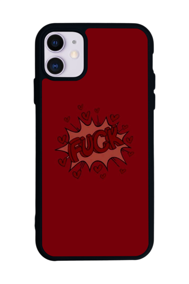iPhone 11 Uyumlu Kalp Love Tasarımlı Glossy Premium Kılıf