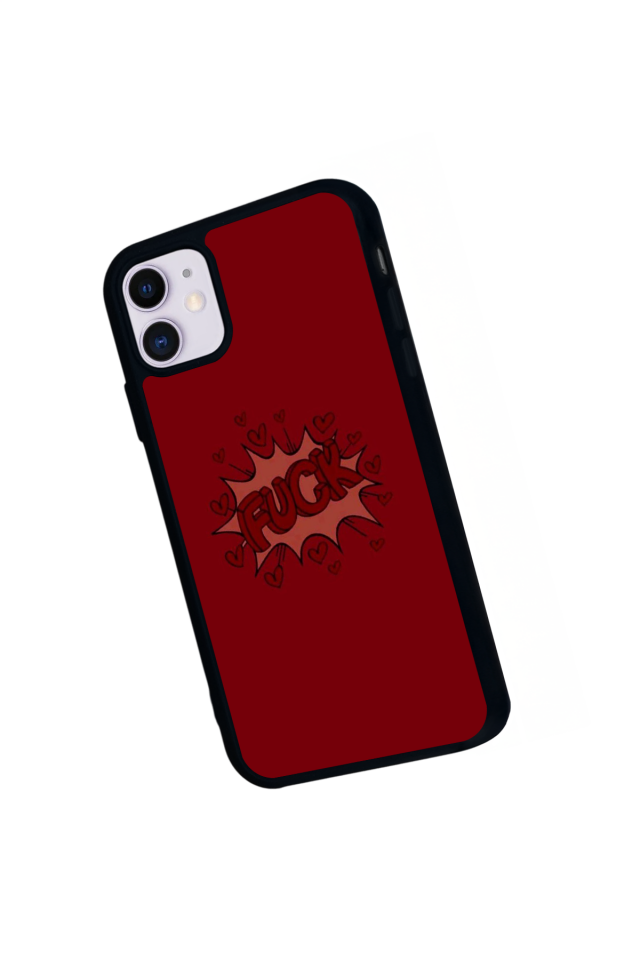 iPhone 11 Uyumlu Kalp Love Tasarımlı Glossy Premium Kılıf