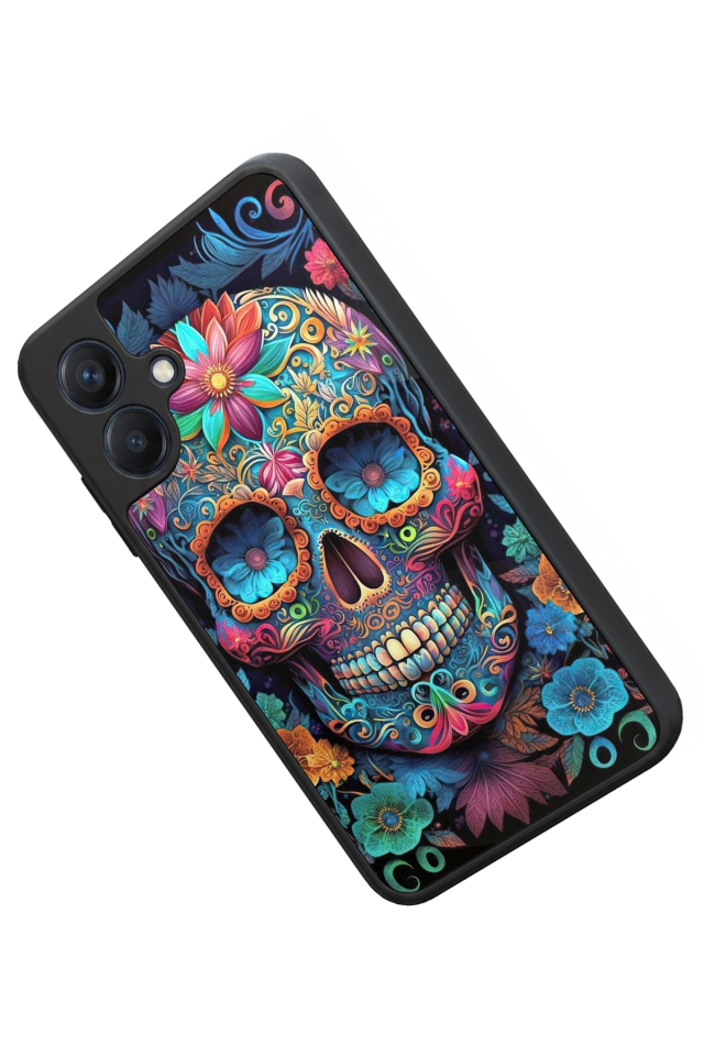 Samsung Galaxy A07 Uyumlu KuruKafa Tasarımlı Glossy Premium Kılıf