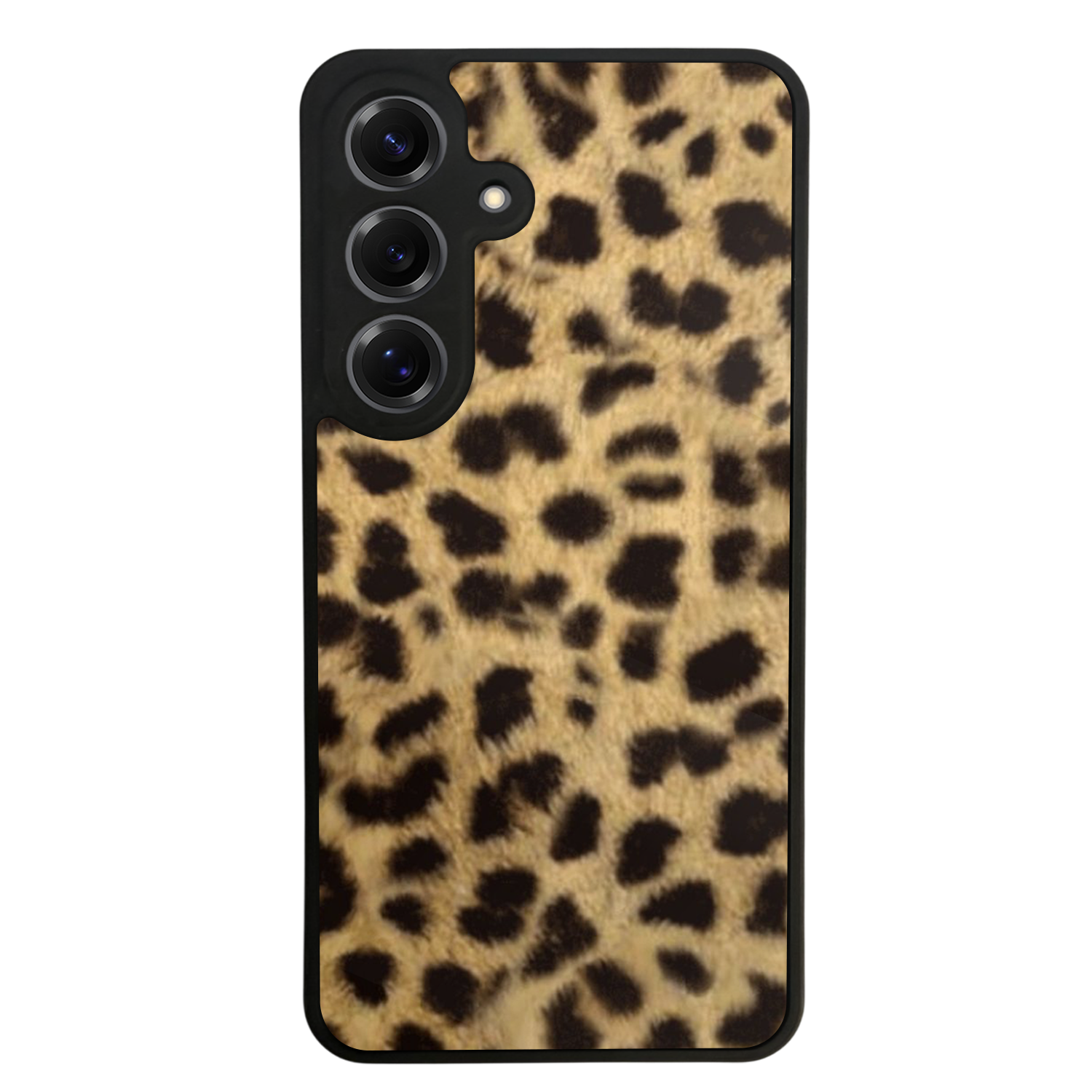 Samsung Galaxy S25 Uyumlu Leopar Tasarımlı Glossy Premium Kılıf