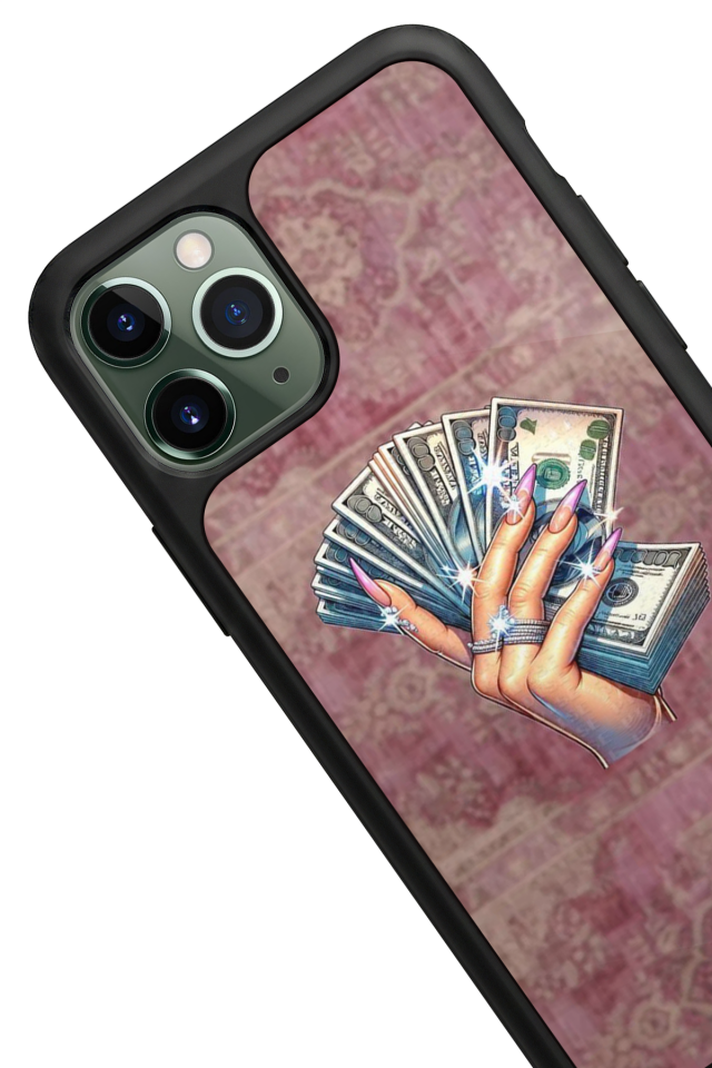 iPhone 11 Pro Uyumlu Money Para Tasarımlı Glossy Premium Kılıf