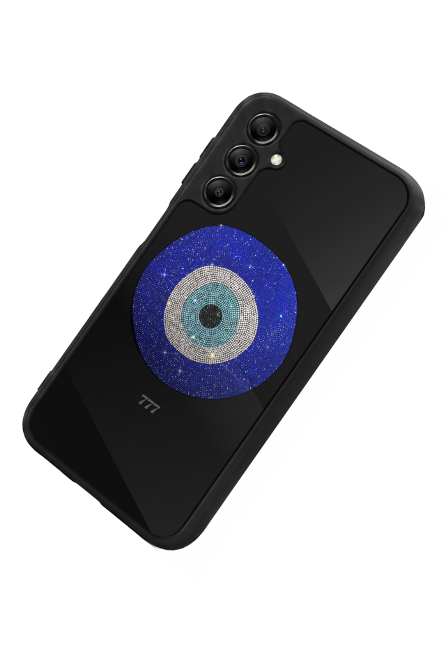 Samsung Galaxy A14 Uyumlu Nazar Tasarımlı Glossy Premium Kılıf
