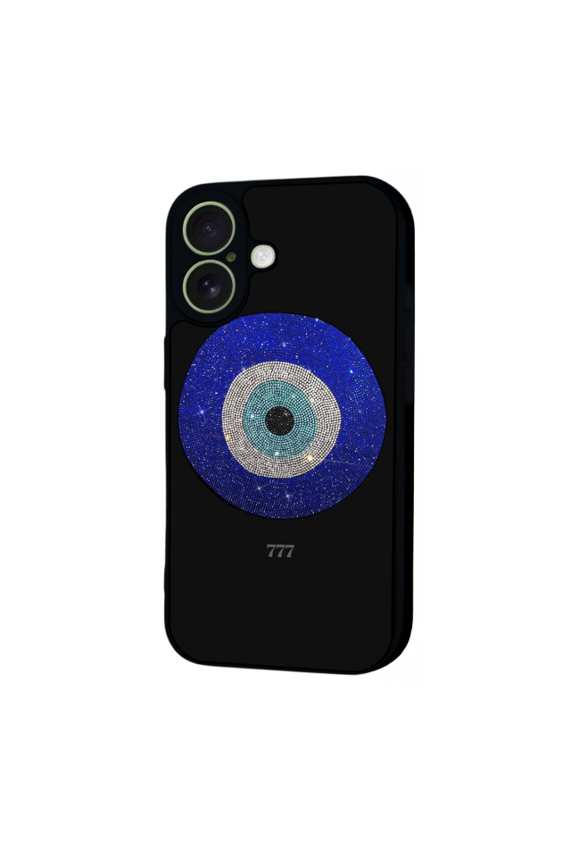 iPhone 17 Uyumlu Nazar Tasarımlı Glossy Premium Kılıf