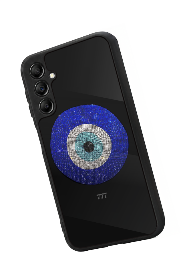 Samsung Galaxy A14 Uyumlu Nazar Tasarımlı Glossy Premium Kılıf