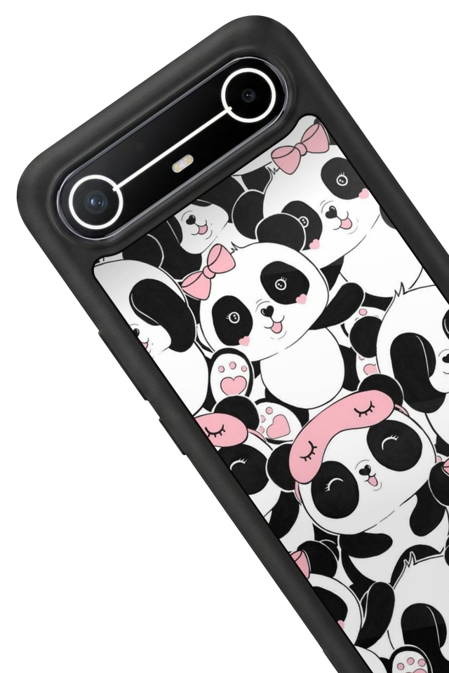 Tecno Spark Slim 5G Uyumlu Panda Tasarımlı Glossy Premium Kılıf