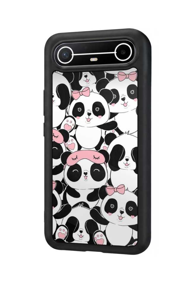 Tecno Spark Slim 5G Uyumlu Panda Tasarımlı Glossy Premium Kılıf