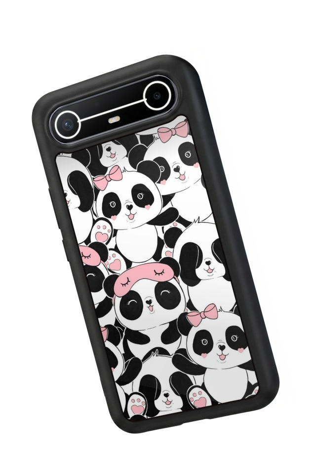 Tecno Spark Slim 5G Uyumlu Panda Tasarımlı Glossy Premium Kılıf
