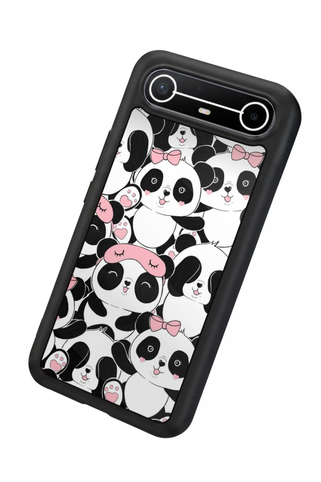 Tecno Spark Slim 5G Uyumlu Panda Tasarımlı Glossy Premium Kılıf