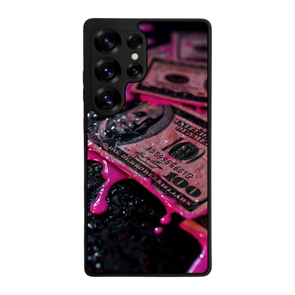 Samsung Galaxy S25 Ultra Uyumlu Para Tasarımlı Glossy Premium Kılıf