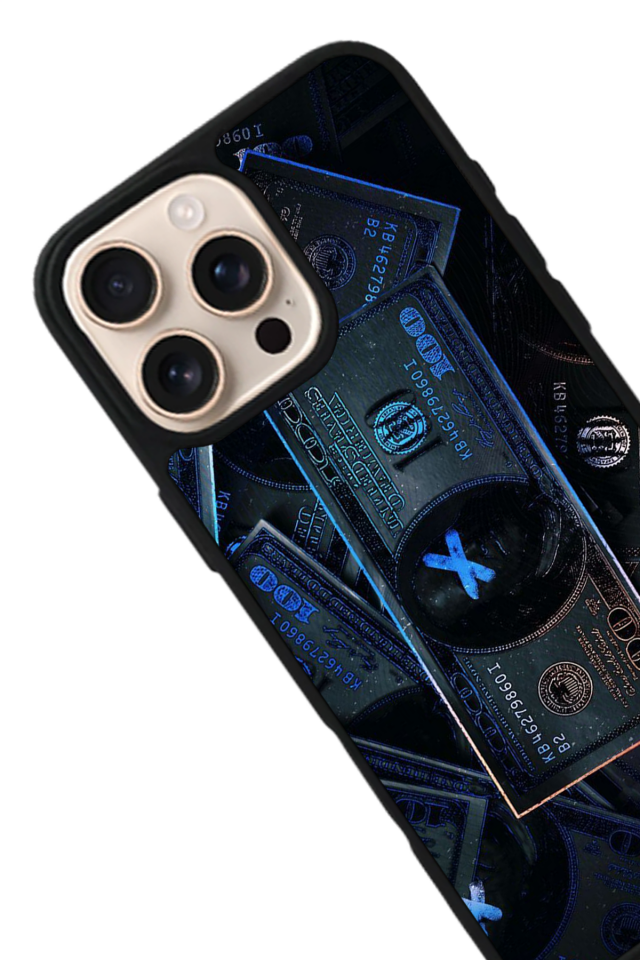 iPhone 15 Pro Uyumlu Para Tasarımlı Glossy Premium Kılıf
