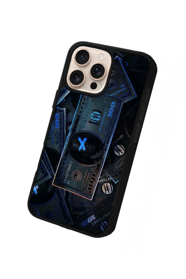 iPhone 15 Pro Uyumlu Para Tasarımlı Glossy Premium Kılıf