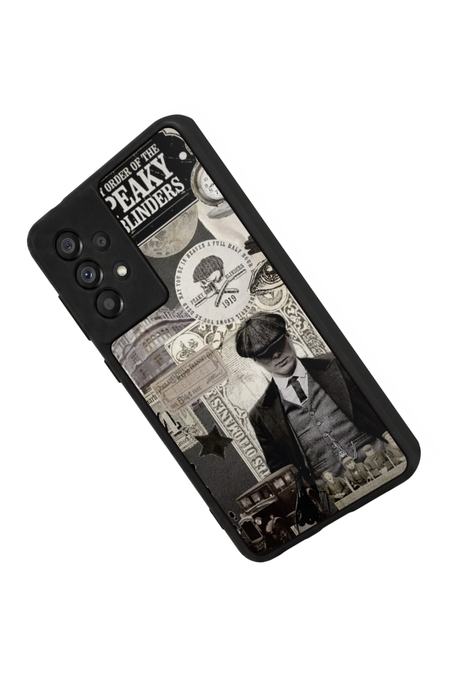 Samsung Galaxy A73 Uyumlu Peaky Blinders Tasarımlı Glossy Premium Kılıf
