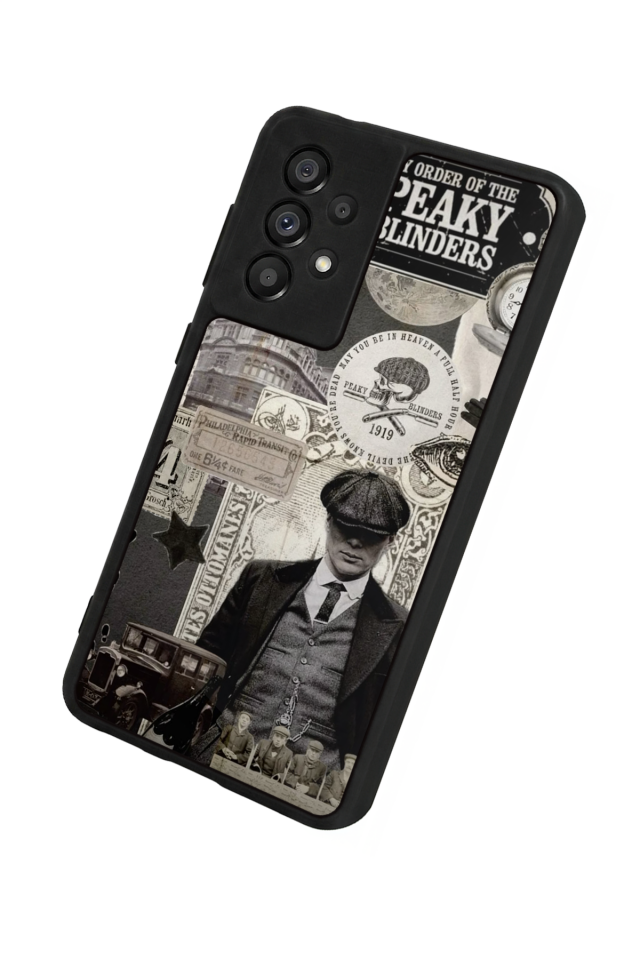 Samsung Galaxy A73 Uyumlu Peaky Blinders Tasarımlı Glossy Premium Kılıf