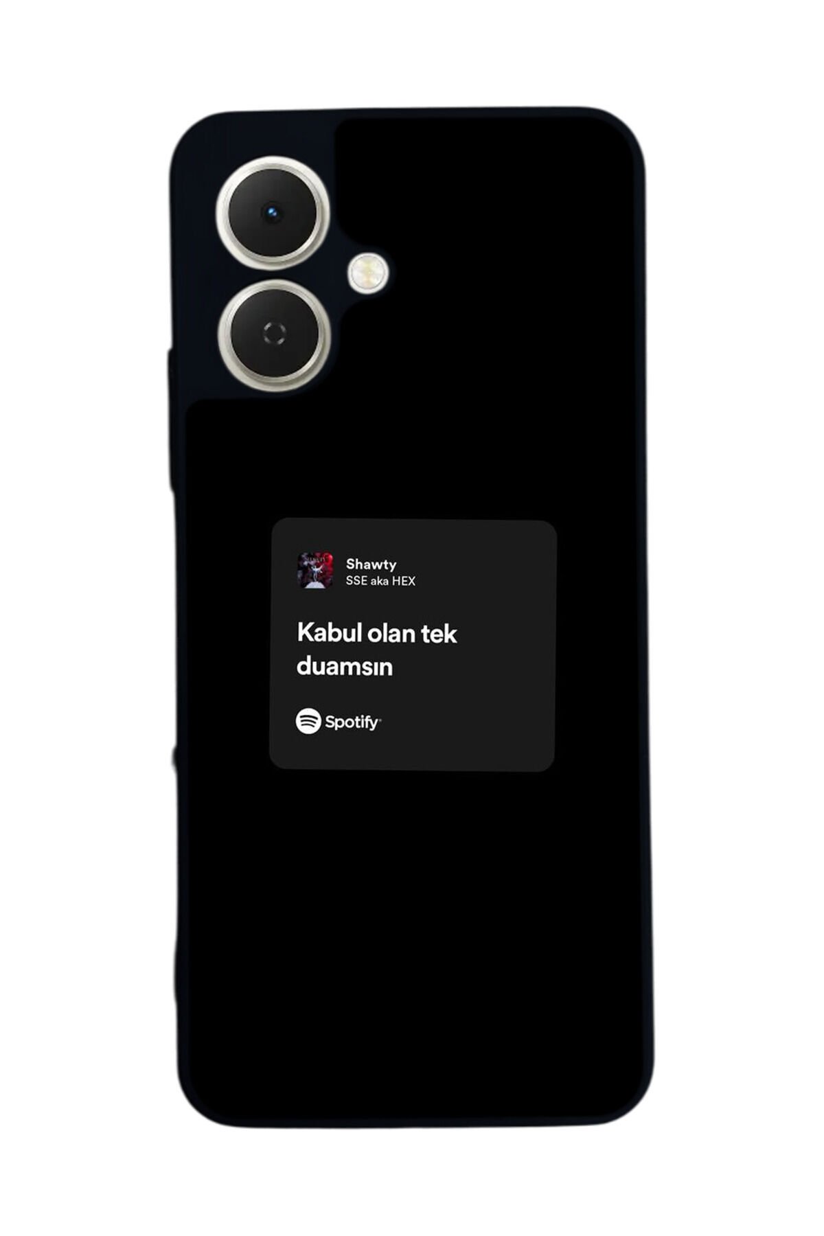 Tecno Spark GO 2 Uyumlu Sarki Sozleri Tasarımlı Glossy Premium Kılıf