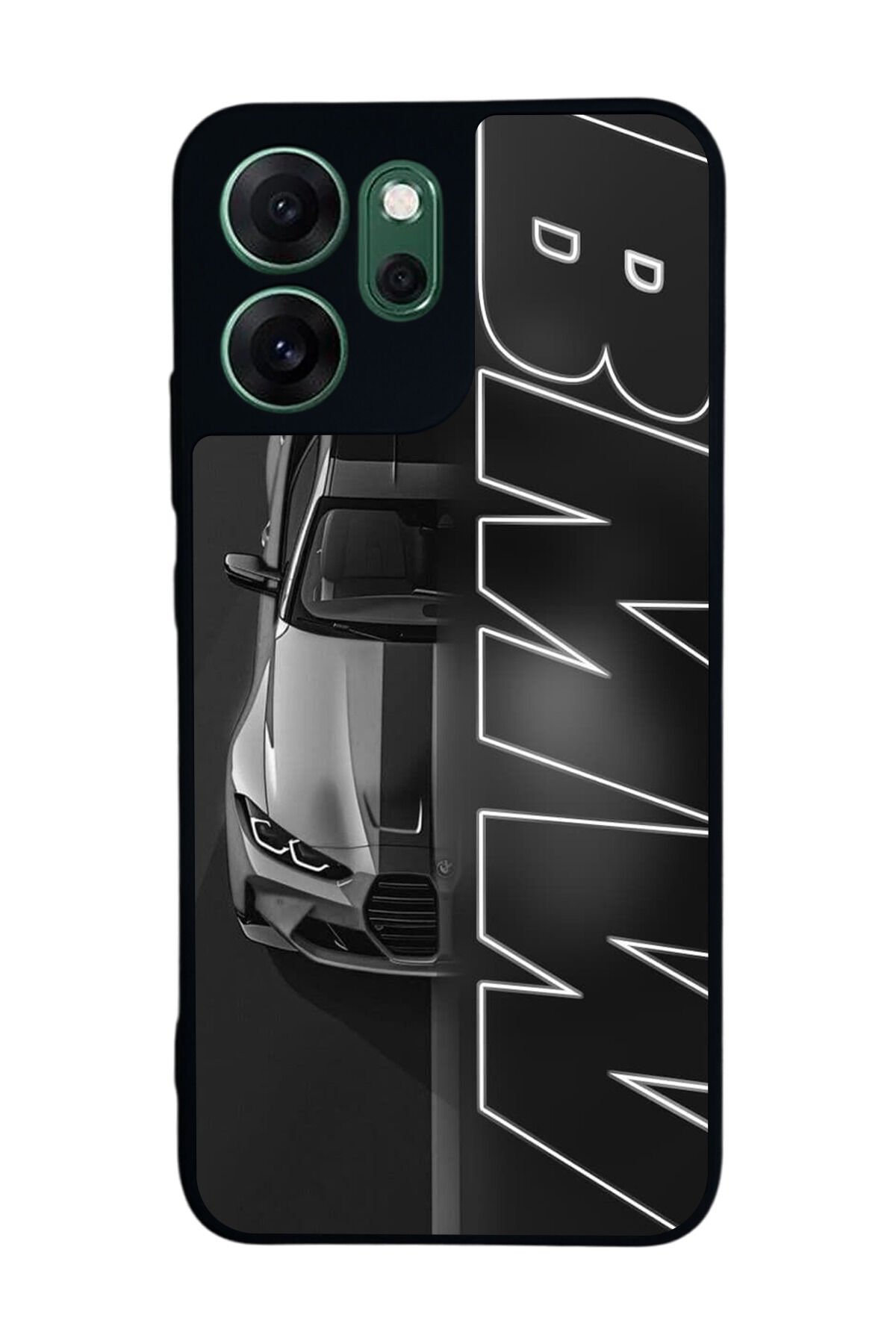 Oppo Reno 14F Uyumlu BMW Tasarımlı Glossy Premium Kılıf