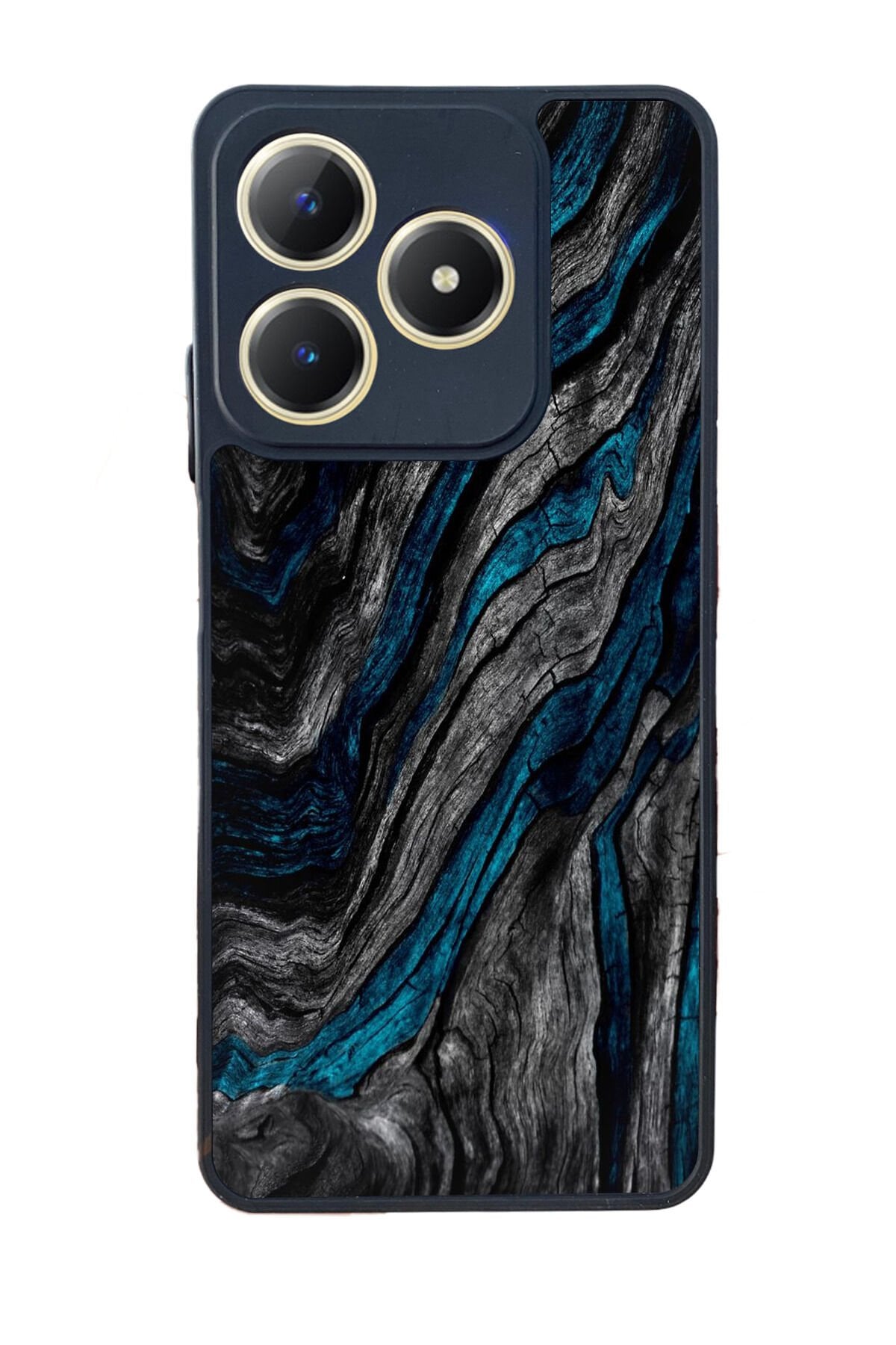 Realme C63 Mat Uyumlu Siyah Kılıf – Yumuşak Silikon, Koruyucu, Şok Emici Kapak