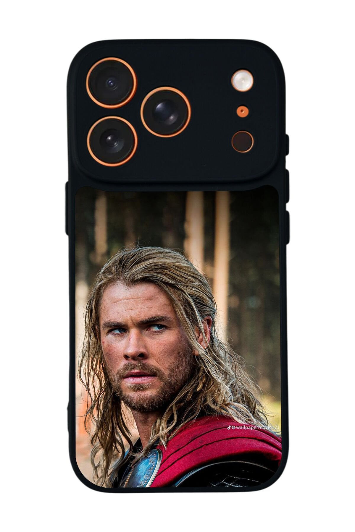 iPhone 17 Pro Uyumlu Thor Tasarımlı Glossy Premium Kılıf