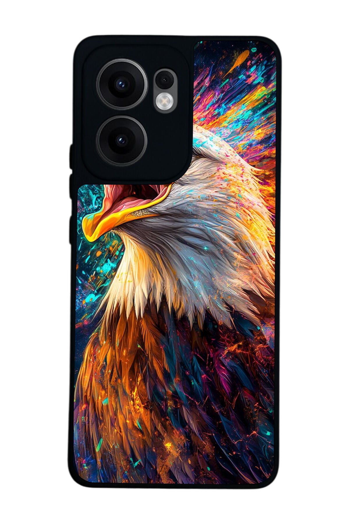 Oppo Reno 13F Uyumlu Besiktas Tasarımlı Glossy Premium Kılıf