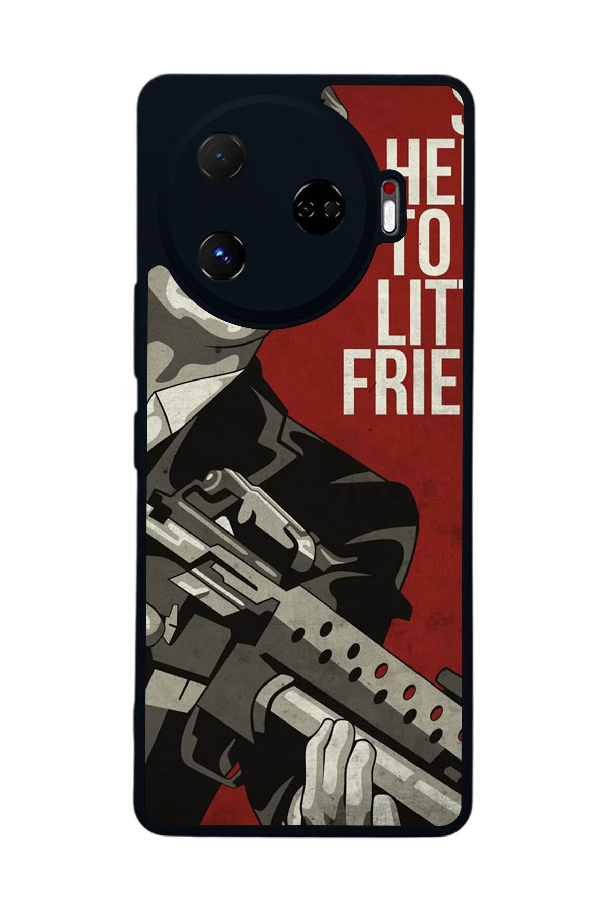 Tecno Camon 30 Pro Uyumlu Scarface Tasarımlı Glossy Premium Kılıf